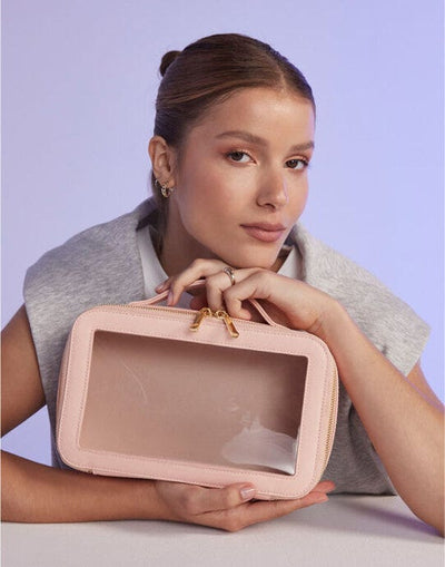 Bagbase BG764 Boutique Clear Travel Case - Soft Pink