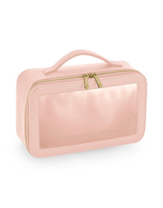 Bagbase BG764 Boutique Clear Travel Case - Soft Pink