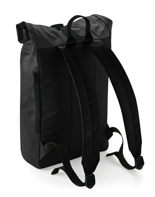Bagbase BG815 Tarp Roll-Top Backpack - Black