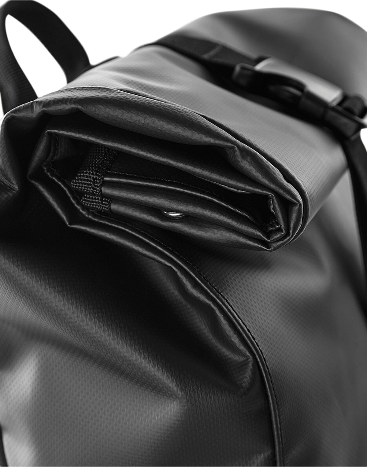 Bagbase BG815 Tarp Roll-Top Backpack - Black