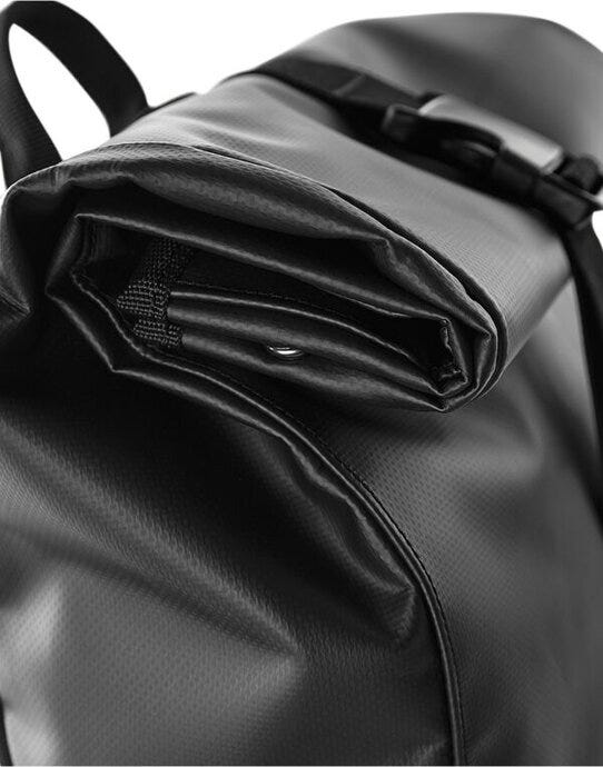 Bagbase BG815 Tarp Roll-Top Backpack - Black