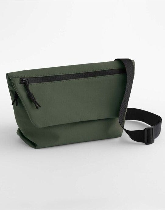 Bagbase BG823 Minimal Lifestyle Mini Messenger - Pine Green