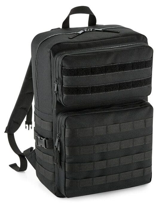 Bagbase BG848 MOLLE Tactical Backpack - Black