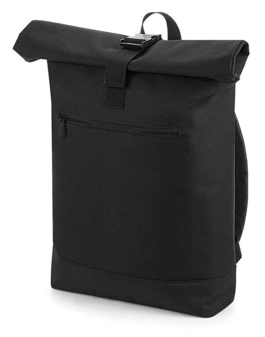 Bagbase BG855 Roll-Top Backpack - Black