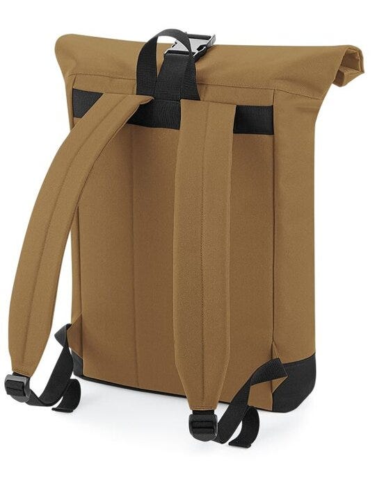 Bagbase BG855 Roll-Top Backpack - Caramel