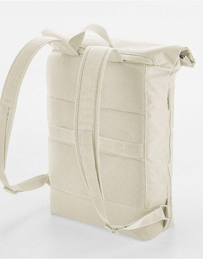 Bagbase BG870 Simplicity Roll Top Backpack - Beige