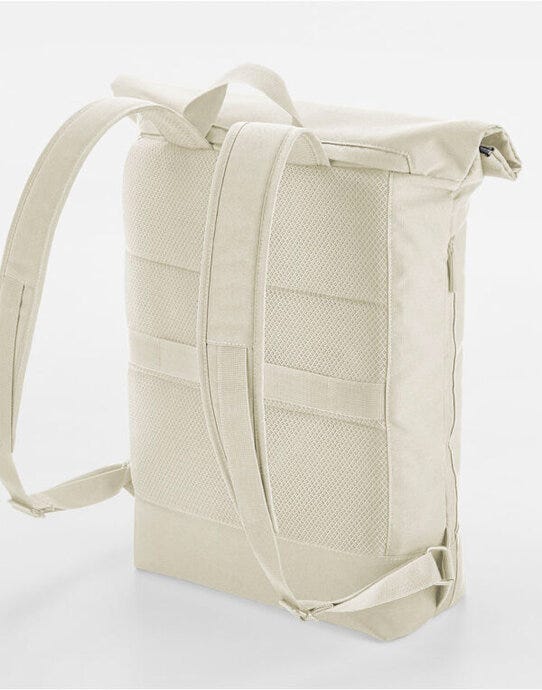 Bagbase BG870 Simplicity Roll Top Backpack - Beige