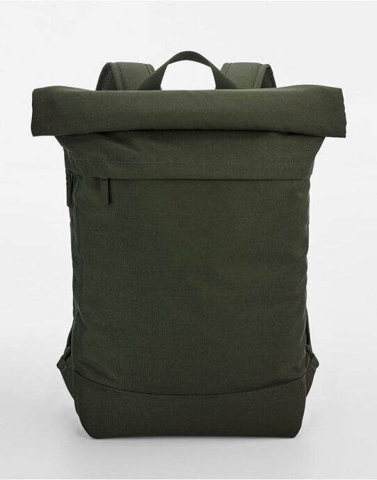 Bagbase BG870 Simplicity Roll Top Backpack - Pine Green