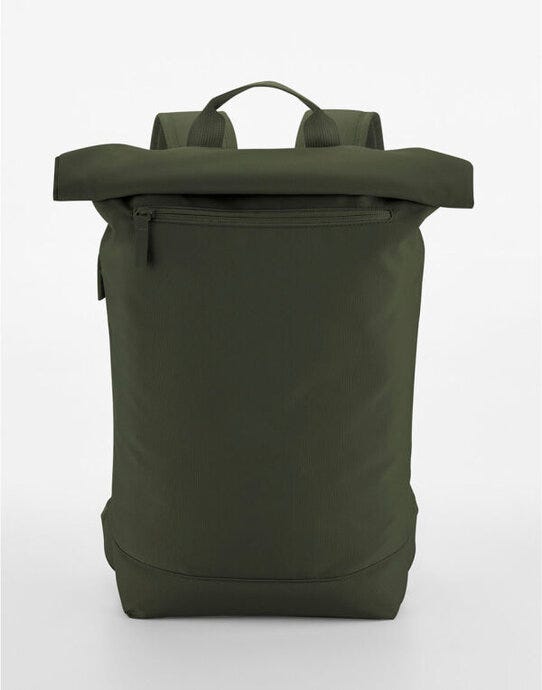Bagbase BG871 Simplicity Roll Top Bk/Pack Lite - Pine Green