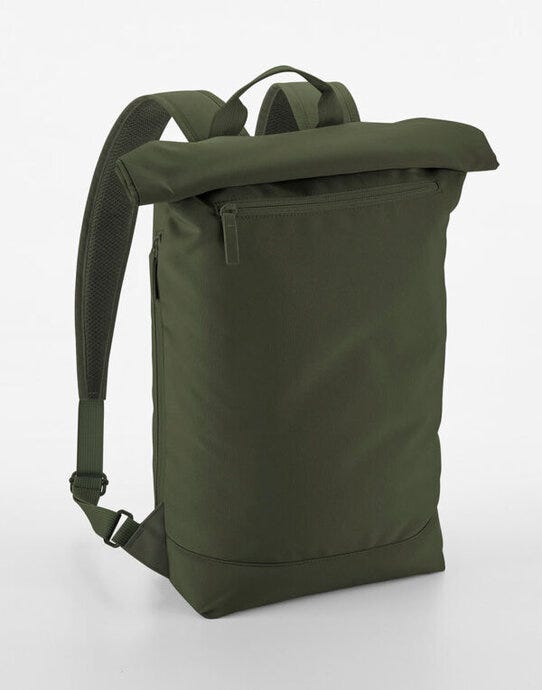 Bagbase BG871 Simplicity Roll Top Bk/Pack Lite - Pine Green