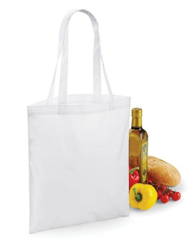 Bagbase BG901 Sublimation Shopper - White