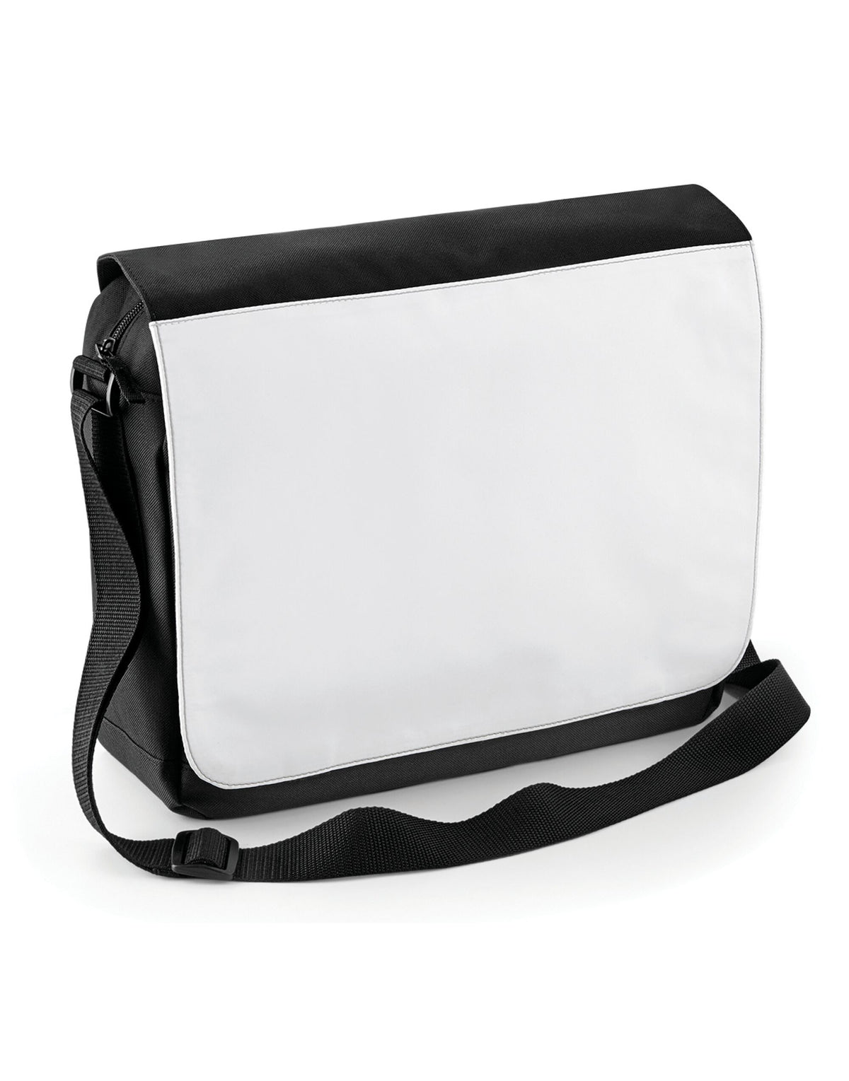 Bagbase BG965 Sublimation Messenger Bag - Black