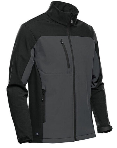 Stormtech BHS-3 Mens Cascades Softshell - Dolphin/Black