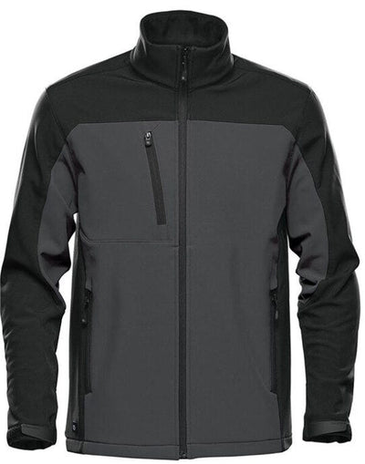 Stormtech BHS-3 Mens Cascades Softshell - Dolphin/Black