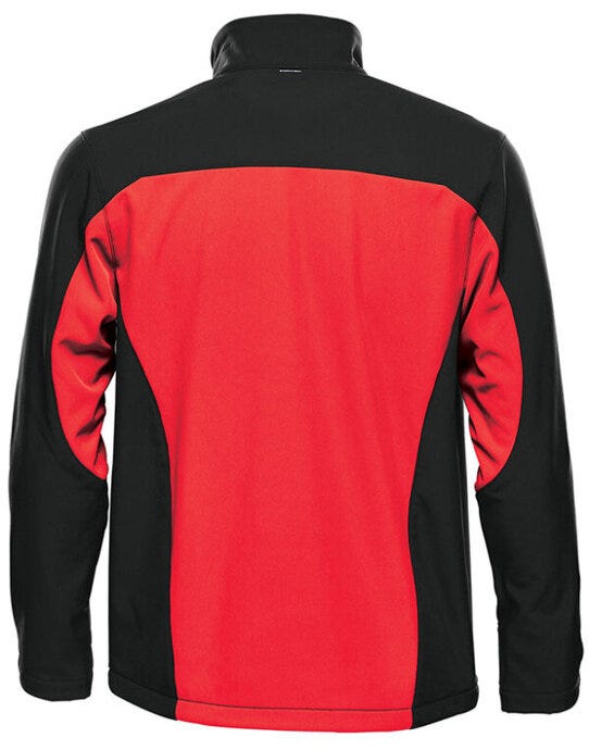 Stormtech BHS-3 Mens Cascades Softshell - Red/Black