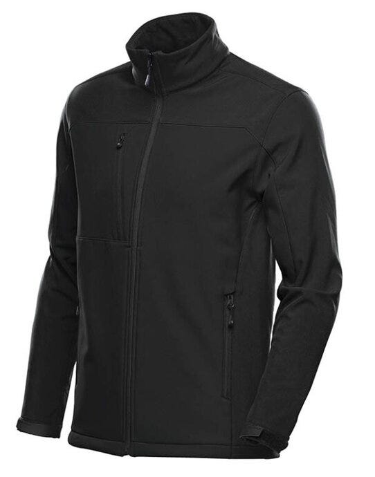 Stormtech BHS-3 Mens Cascades Softshell - Black/Black