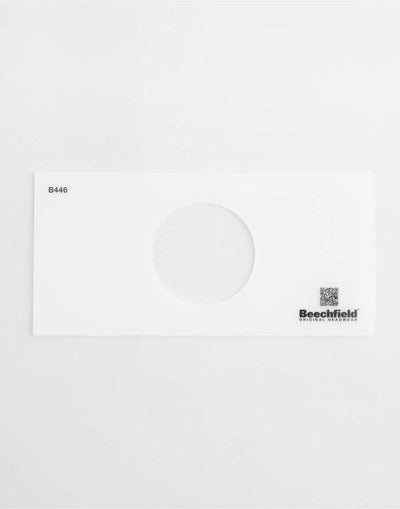 Beechfield BT102 Circular Patch Silicone Temp - Clear