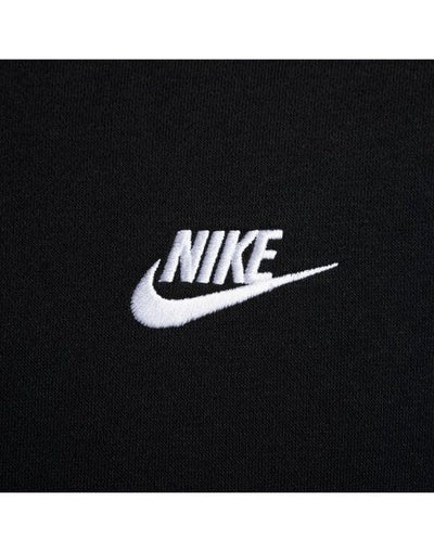 Nike BV2654 Sportswear Club Hoodie - Black/Black/White