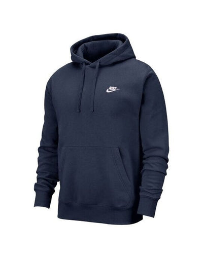 Nike BV2654 Sportswear Club Hoodie - Midnight Navy/Midnight Navy/White