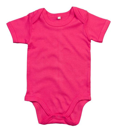 Babybugz BZ10 Organic Fuchsia plain Baby Bodysuit
