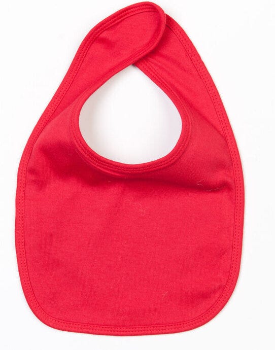 Babybugz BZ12 Baby Bib - Red