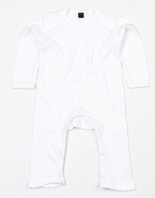 Babybugz BZ13 Baby Rompasuit - White