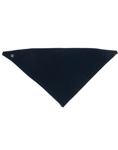 Babybugz BZ23 Bandana Bib - White/Nautical Navy