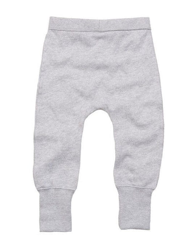 Babybugz BZ33 Baby Sweatpants - Heather Grey Melange