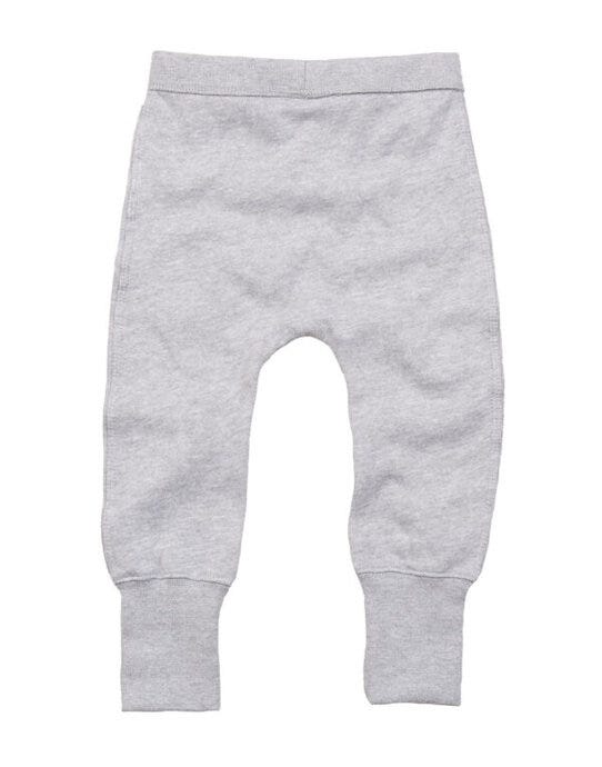 Babybugz BZ33 Baby Sweatpants - Heather Grey Melange