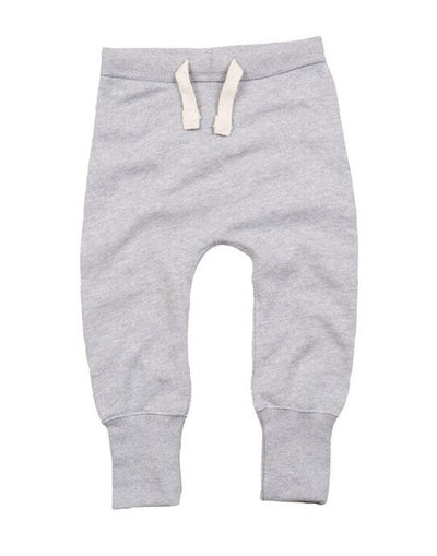 Babybugz BZ33 Baby Sweatpants - Heather Grey Melange