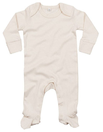 Babybugz BZ35 Organic Sleepsuit with Mitts - Organic Natural