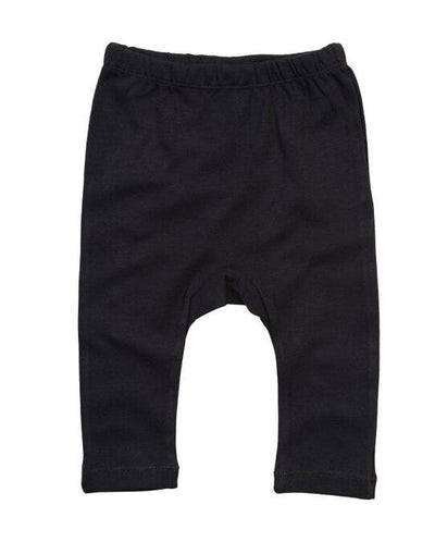 Babybugz BZ49 Baby Plain Leggings - Black