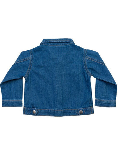 Babybugz BZ53 Baby Rocks Denim Jacket - Denim Blue