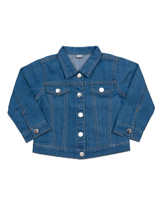 Babybugz BZ53 Baby Rocks Denim Jacket - Denim Blue