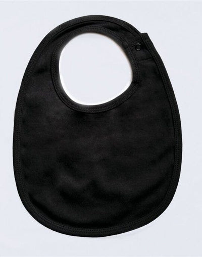 Babybugz BZ59 Baby Single Layer Bib - Black