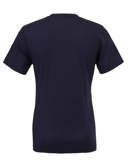 Bella + Canvas CA3001 Canvas Unisex Jersey Short Sleeve Tee - Navy