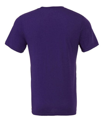 Bella + Canvas CA3001 Canvas Unisex Jersey Short Sleeve Tee - Team Purple