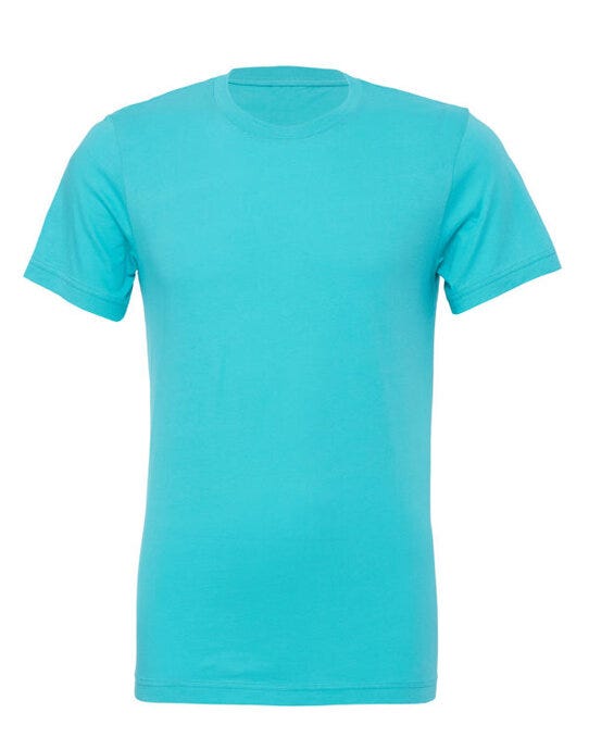 Bella + Canvas CA3001 Canvas Unisex Jersey Short Sleeve Tee - Teal