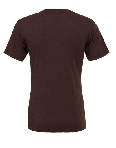 Bella + Canvas CA3001 Canvas Unisex Jersey Short Sleeve Tee - Brown