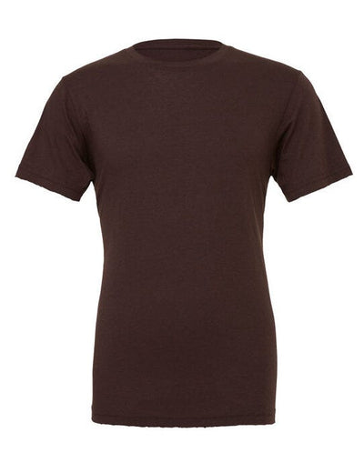 Bella + Canvas CA3001 Canvas Unisex Jersey Short Sleeve Tee - Brown