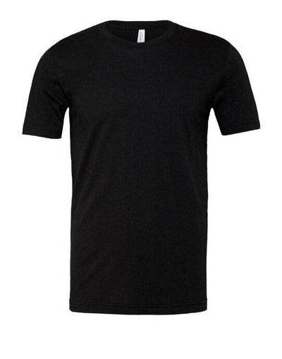 Bella + Canvas CA3001 Canvas Unisex Jersey Short Sleeve Tee - Black