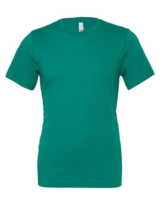 Bella + Canvas CA3001 Canvas Unisex Jersey Short Sleeve Tee - Kelly Green