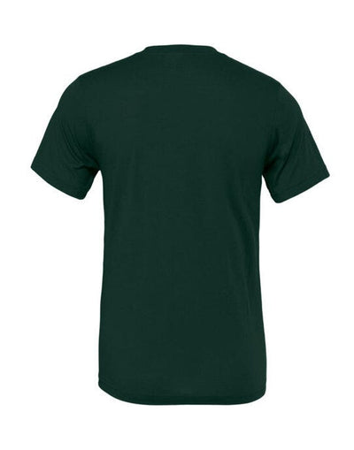 Bella + Canvas CA3001 Canvas Unisex Jersey Short Sleeve Tee - Forest Green