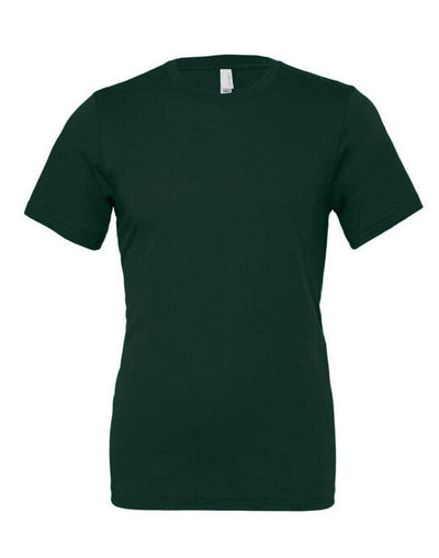 Bella + Canvas CA3001 Canvas Unisex Jersey Short Sleeve Tee - Forest Green