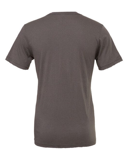 Bella + Canvas CA3001 Canvas Unisex Jersey Short Sleeve Tee - Asphalt