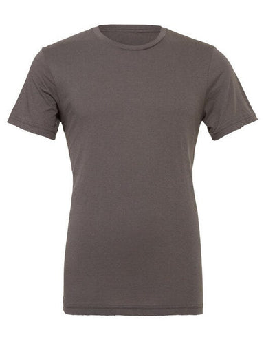 Bella + Canvas CA3001 Canvas Unisex Jersey Short Sleeve Tee - Asphalt