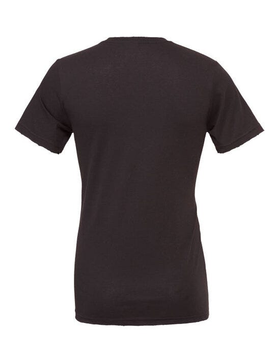 Bella + Canvas CA3001 Canvas Unisex Jersey Short Sleeve Tee - Dark Grey