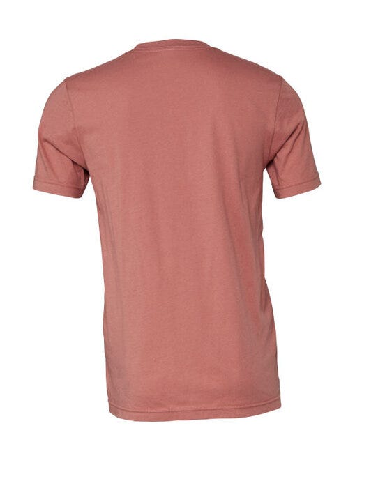 Bella + Canvas CA3001 Canvas Unisex Jersey Short Sleeve Tee - Mauve