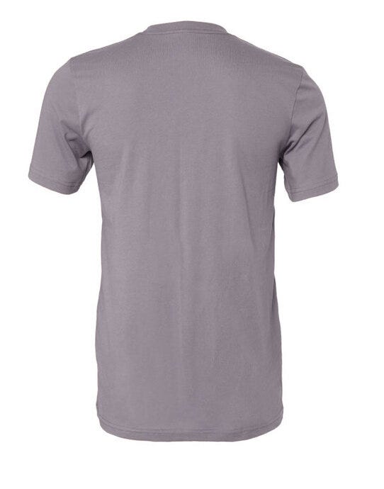 Bella + Canvas CA3001 Canvas Unisex Jersey Short Sleeve Tee - Storm Grey