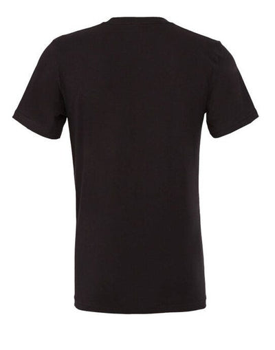 Bella + Canvas CA3001 Canvas Unisex Jersey Short Sleeve Tee - Vintage Black